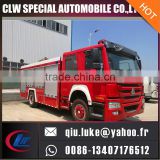 INOX high level 1000 gallons tank fire fighting truck for sale