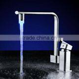 New Arrival Mini Anti-Splash LED Color Changing Faucet Mouth, LED Flashing Bubble Basin Faucet Light thumbnail-1