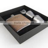 Stainless Steel Flagon Custom Packaging Box, Hip Flask Set Package Box thumbnail-4