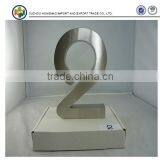 Outdoor 3D Stainless Steel House Number thumbnail-3