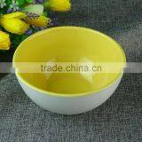 Chaozhou Supplier Stocked Wholesale 6.69 Inch White Ceram Bowls With Flower Decal Household Bowls thumbnail-2