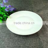 Cheap Bulk 10 Inch White Round Japanese Ceramic Hot Plate Cooking Daliy Use thumbnail-2
