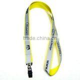 1C printing reflected lanyard with plastic buckle