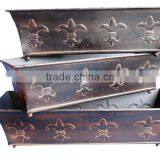 Fleur de Lis Planters, Long Window Planters thumbnail-1