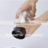 Manual Slender Glass Spice Grinder Jars With Black Lid thumbnail-5