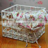 Garden Wicker or Corn Husks Storage Box thumbnail-2