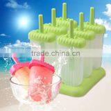 Factory Produce Groovy Pop Molds 6pcs Set PP Plastic Popsicle Ice Mould thumbnail-1