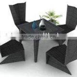 rattan dining table and chair or garden table and chair