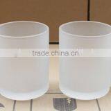 Glass Frosted Mug Machine Made thumbnail-1