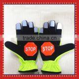 Reflective Traffic Safety Gloves Stop Sign Traffic Control Gloves thumbnail-1