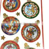 Foil Sticker, Laser Foil Sticker, Christmas Foil Sticker thumbnail-3