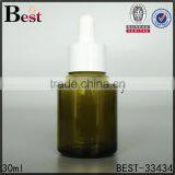 Hot Products Dark Green 30ml Glass Bottle With Gold Aluminum Dropper for Cosmetic Perfume Essential Oil China Suppliers thumbnail-6