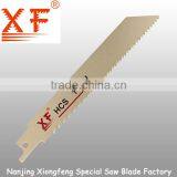 XF-S142 HCS Blade Material and Silvery Finishing Saw Blade
