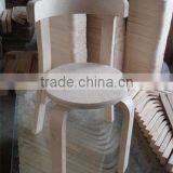 Used Popular Wooden Round Stools For Indoor And Outdoor Use thumbnail-2