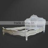 Bed Carving Nobel White Color thumbnail-2
