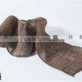 5''*5Y Burlap Sash Brown Color 150g by Small Rolls thumbnail-1