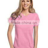 New Trend V Round Collar T Shirt V-neck T-shirt OEM ODM Offered thumbnail-6