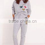 2016 New Design Girls Grey Cheap Fashion Sport Pants thumbnail-1