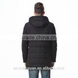 Customized Black Down Jacket Men Winter Thick Padding Coat thumbnail-2