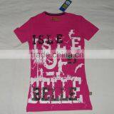 LADIES COTTON LYCRA PRINTED T-SHIRT thumbnail-1