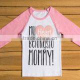 100% Cotton New Born Baby Top Soft and Comfortable Printing T-shirt thumbnail-6