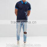 Factory Price Men 100% Cotton Jersey Sports Polo t Shirt Wholesale Custom thumbnail-4
