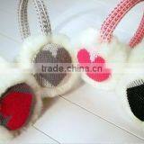 Lovely Pattern Knitted Earmuff thumbnail-1