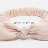 Plaid Yarn Dye Woven Fabric Headband for Kids thumbnail-3