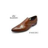 2013 Mens Light Brown Dress Leather Shoes thumbnail-2