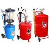 80L Wheel Mounted Pneumatic Waste Oil Drainer and Suction With Transparent Chamber thumbnail-3