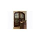 Energy Efficient Exterior Timber Doors , Solid / Natural Wood