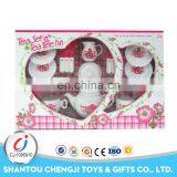 Happy Time Plastic Kitchen Play Plastic Luxury Mini Tea Set Toy