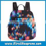 Black Promotional Gift Boys Neoprene Backpack thumbnail-6