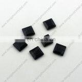 Jet Color Square Crystal Stone Sew on for Wedding Dress thumbnail-1