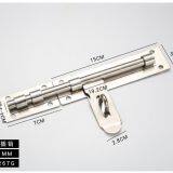 Rongxin Stainless Steel Bolt Lock Lock Door Lock Lock Door Lock Door Lock Door Lock Door Safety Lock Big Bolt Home Insta thumbnail-3