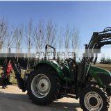 Hot Sale 50hp Mini Wheel Tractor With Loader for Sale thumbnail-4