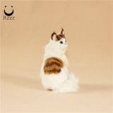 2019 Heze Factory High Quality Simulation Animals Cat Furry Cat Toy thumbnail-3
