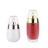 Good Reputation 30Ml 50Ml Round Glass Bottle Cosmetic Empty Container For Foundation