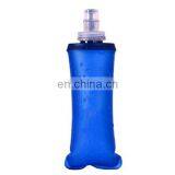 Top Quality Sport Reusable Collapsible Folding Water Bottle TPU Soft Flask For Running Race thumbnail-2