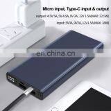 2020 New Arrival 10000mAh Lithium Polymer PD 18W Wireless Power Bank Universal Portable Fast 10000mAh Wireless Powerbank thumbnail-3