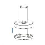 Flange Handrail Post Decorative Stainless Steel Railing Square Round Pipe Base Cover Plate thumbnail-5