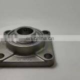 SSUCF205 25mm Bore Stainless Steel Square Block Housing Bearing thumbnail-1