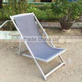 Best Selling Beach Chair - Grey Wash Acacia Relax Chair - Hotel and Resort Furniture thumbnail-1