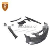 Accessories Luxury LB Style Fiber Glass Front Bumper Side Skirts Wheel Arch Wheel Eyebrow Fit for Infini-ti G37 2 Doors thumbnail-4