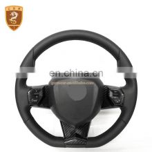 Steering wheel car cover for lambor aventador lp700 oem style dry carbon part