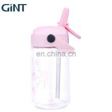 Gint 480ML Wholesale Custom Logo Portable Plastic Tritan Material Water Bottle With Cute Design
