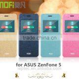 MOFi RUI Series View Window Smart Wake Sleep PU Leather Flip Case Cover for ASUS ZenFone 5 ,Back Cover for ASUS ZenFone 5 thumbnail-1