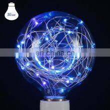 New Arrival 3w LED Bulb Edison G95 E27 220V Colorful Christmas String Light Bulb thumbnail-5
