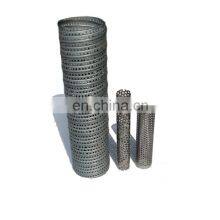 Punching Filter Tube Expanded Metal Tubes Perforated Stainless Steel Tube