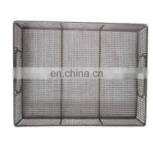 Stainless Steel Wire Mesh Tray Medical Disinfect Basket Cleaning Basket thumbnail-2